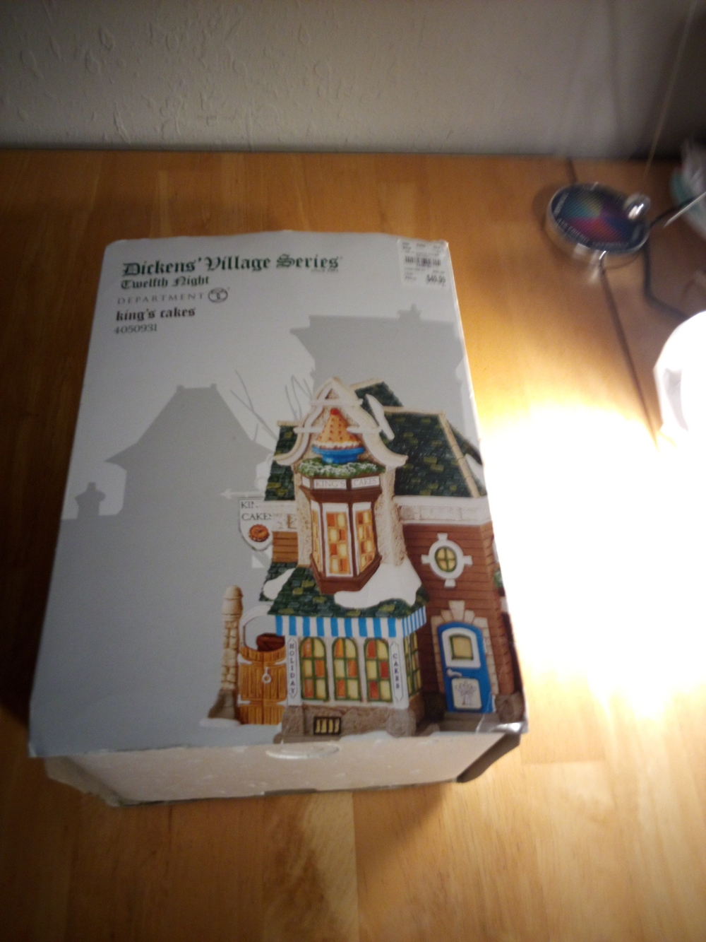 Dept 56 Dickens' Village Series King's Cakes Twelth Night